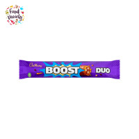 ราคา Cadbury Boost Duo Chocolate Bar 63g แคดเบอรี ช็อกโกแลตนม แท่ง สอดไส้ คาราเมล 63 กรัม (21419152360)