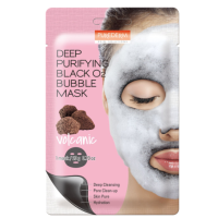 ราคา Charlotte Seoul Purederm Deep Purifying Black O2 Bubble Mask Charcoal Volcanic 20ml Korea Mask มาสก์ฟอง สิวหัวดำ ผลัดเซลล์ผิว มาส์กฟอง มาส์ก korean mask (8354531944)