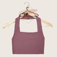 ราคา เสื้อครอปคล้องคอ ผ้าหนา2ชั้นทั้งตัว รุ่นไม่มีฟองน้ำ ผ้าเรย่อนผสมสแปนเด็กซ์ ผ้าหนากระชับตัวคะ พร้อมส่ง 20 สี (6389552419)