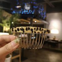 ราคา หวีเสียบผมสไตล์เกาหลีหวีเสียบผมลายเสือดาวอะคริลิคหวีเสียบผมหวีเสียบผมหน้าม้าหวีเสียบผมเครื่องประดับผมผู้หญิง (3642928845)