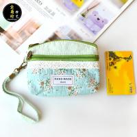 ราคา กระเป๋าใส่เหรียญผ้าคอตตอนแท้กระเป๋าคลัทช์มินิสำหรับผู้หญิงกระเป๋าใส่ผ้าอนามัยกระเป๋าใส่กุญแจเหรียญกระเป๋าใส่ผ้าเช็ดตัวใบเล็ก (2208094654)
