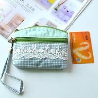 ราคา กระเป๋าใส่เหรียญผ้าคอตตอนแท้กระเป๋าคลัทช์มินิสำหรับผู้หญิงกระเป๋าใส่ผ้าอนามัยกระเป๋าใส่กุญแจเหรียญกระเป๋าใส่ผ้าเช็ดตัวใบเล็ก (2208094639)