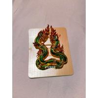 ราคา เข็มกลัดลายพญานาคเลื้อย เข็มกลัดพญานาค เข็มกลัด สินค้ามีพร้อมส่ง ปลีก ส่ง (18445553506)