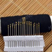 ราคา พรีออเดอร์ ชุดเข็มหัวทอง เข็มปักผ้า เข็มเย็บผ้า 16 เล่ม ชุดงานฝีมือสำหรับบ้าน งาน DIYฯลฯ (21469529246)