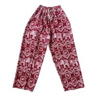 ราคา กางเกงลายช้าง ขาปล่อย ขาตรง (18445423475)