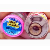 ราคา คอนแทคเลนส์ รุ่น Mini Twinkle สีเทา ตาล Gray Brown มีค่าสายตาปกติ 0 00 (18104691128)