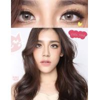 ราคา คอนแทคเลนส์ มินิ Mini Je t aime สีเทา ตาล Gray Brown มีค่าสายตา 0 00 10 00 (16334524029)