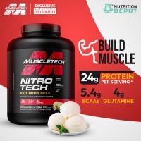 ราคา MuscleTech Nitro tech 100 Whey Gold Bonus 5lb เวย์โปรตีนเสริมสร้างกล้ามเนื้อ (484176940)