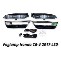 ราคา ไฟตัดหมอก Crv CR V 2017 2018 2019 2020 LED สปอร์ตไลท์ ฮอนด้า ซีอาร์วี foglamp honda crv CRV LED 2017 2020 (12170753833)