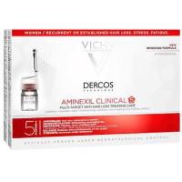 ราคา Vichy Dercos Aminexil Clinical 5 Targets Women 12 AmpoulesZoom Vichy Dercos Aminexil Clinical 5 Targets Women 12 Ampoules สำหรับผิวหลุดร่วงง่สย (8041349744)