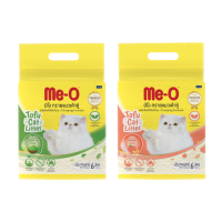 ราคา FREE Me O Tofu Cat Litter Mixed Scent 6L มีโอ ทรายแมวเต้าหู้ คละสูตร ขนาด 6 ลิตร (21475031911)