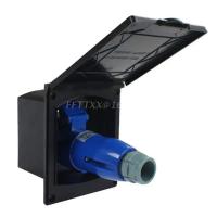 ราคา 1632A External Flush Hook Up Power Outlet Motorhome Trailer Flush Inlet Socket อุปกรณ์ยานยนต์ (21226846710)
