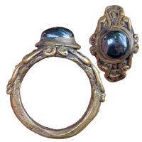 ราคา แหวนหลวงปู่อิ่ม วัดหัวเขา เนื้อโลหะผสมเก่า ส่งตามปก (19948521147)