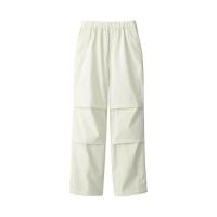 ราคา MUJI กางเกงคาร์โก้ ทรงขากว้าง WOMEN PARACHUTE EASY PANTS (21442709765)