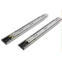 ราคา รางลิ้นชักกดกระเด้ง 3 ตอน ลูกปืนบอล 1คู่ 2ชิ้น ไม่ต้องใช้มือจับ มือกด ก้นดันเปิด Drawer slide 3 Fold Damping (770552232)