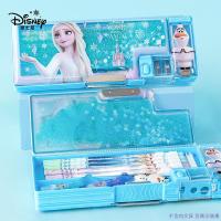 ราคา กล่องเครื่องเขียนดิสนี่ย์กล่องดินสอพับได้อเนกประสงค์สำหรับนักเรียนประถมเจ้าหญิงโซเฟีย frozen กล่องดินสอสำหรับผู้หญิงเด็ก (21128950174)