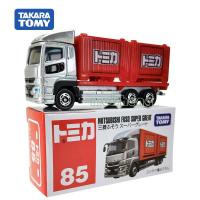 ราคา โมเดลรถยนต์ Tomica TOMY รถโลหะผสม TOMICA ของญี่ปุ่นหมายเลข77รถขนส่งรถบรรทุกแบบกล่องขนส่งในป่าญี่ปุ่น (17423218655)