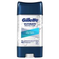 ราคา exp 8 2024 ขนาดใหญ่ 3 8 oz 107 g Gillette clear gel cool wave 6 in 1 Ultimate protection สูตรใหม่แห้งสบายขึ้นและหอมยาวนานขึ้น ไม่ระคายเคือง (21434693293)
