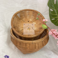 ราคา กระบุงใส่เหรียญ ขนาด 9และ 10 นิ้ว กระบุงใส่เงิน เคลือบเงา ตะกร้าใส่เงิน ตะกร้าใส่เหรียญ เก็บเงินขนาดกลาง 9 นิ้วตะกร้าใส่เงินทอนแม่ค้า (10207449833)