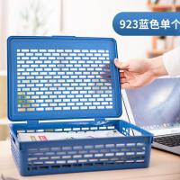 ราคา Deli ตะกร้าใส่เอกสารพร้อมฝาปิดตะกร้าใส่เอกสารพลาสติกขนาด A4ตะกร้าเก็บเอกสารกล่องเก็บเอกสารชั้นวางเอกสารของใช้ในสำนักงาน (20697366494)