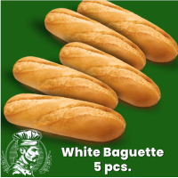 ราคา ขนมปังฝรั่งเศส White Baguette 110g แพค 5ชิ้น (21428745906)