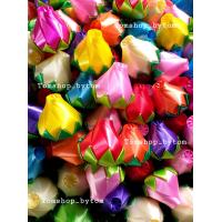 ราคา เหรียญโปรยทานดอกกุหลาบตูม ตัวเปล่า คละสี บรรจุ 50 ชิ้น แพค (20412802779)