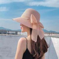 ราคา momokick พร้อมส่งจากไทย หมวกสาน หมวกปีกกว้าง หมวกเที่ยวทะเล (20775190017)