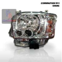 ราคา ไฟหน้า รถตู้ HIACE COMMUTER 2014 2018 ลูกแก้ว ลาย VENTURY งาน DEPO (16467382028)