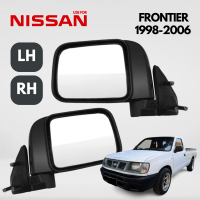 ราคา กระจกมองข้าง 1คู่ NISSAN FRONTIER นิสสัน บิ๊กเอ็ม ฟรอนเทียร์ ทุกรุ่นปรับมือ สีดำ 1998 2006 WING MIRROR NISSAN BIG M FRONTIER MANUAL Black Color ข้างขวา Rh ข้างซ้าย Lh (19501572055)