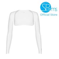 ราคา SParms ปลอกแขนคลุมไหล่กันแดด กันรังสีUV 99 8 สีขาว (10076478290)