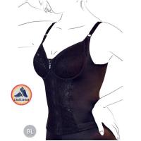 ราคา N45120 21 ชุดชั้นใน เวียนนา เสื้อเต็มตัว ยาวเสมอสะโพก เสื้อในซิบหน้า เนื้อผ้านุ่มละเอียด สีดำ สีเนื้อ (19797522154)