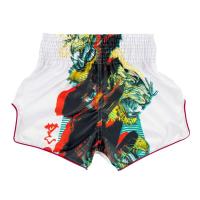 ราคา กางเกงมวย BS1908 Muay Thai Shorts White (6509368854)