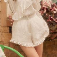 ราคา lookbooklookbook penny shorts white กางเกงขาสั้น สีขาว (21461653837)