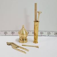 ราคา Brass BYfa SET1232 ชุด ตะบันหมากมีขอบ 6นิ้ว วัดจริง5 3 นิ้ว เต้าปูนต่ำ ไม้ป้าย กรรไกรทองเหลือง (1594202530)