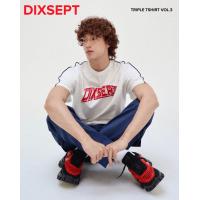 ราคา DIXSEPT Vol 3 Triple T Shirt เสื้อยืดตัดต่อตาข่าย สีขาว (18907935193)