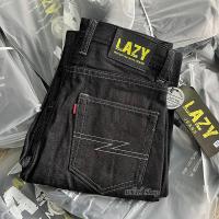 ราคา กางเกงยีนส์LAZY 14ozผ้าดิบมิดไนท์ด้ายเทา แถมป้ายทุกตัว สินค้าใหม่ของแท้ (21450637816)