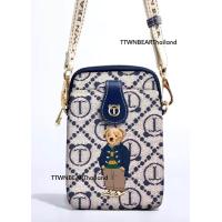 ราคา กระเป๋าหมี เเบรนด์เเท้ TTWN BEAR phone bag สะพายข้าง น้องหมีน่ารัก พร้อมส่ง (21364963904)