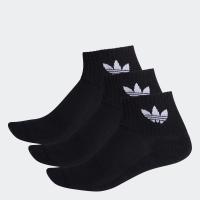 ราคา adidas ORIGINALS ถุงเท้าความยาวครึ่งแข้ง 3 คู่ ไม่ระบุเพศ สีดำ FM0643 (5577304435)