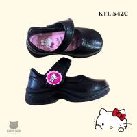 ราคา รองเท้านักเรียนเด็กหญิง Sanrio Hello Kitty รุ่น KTL 542c แบบแปะ ตีนตุ๊กแก (20664376000)