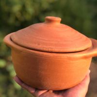 ราคา หม้อมีหูจับพร้อมฝา หม้อก๋วยเตี๋ยวดินเผา ชุดละ359ส่งฟรีได้5ใบ12ใบขนาด7นิ้วสูง3นิ้ว อุ่นได้นึ่งได้ตั้งเตาแก๊สปิคนิคได้ (21273946981)