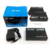 ราคา box hdmi G Link HDMI SPLITTER 1 2 Port 1 4 Port แยกสัญญาณ1ออก2 1ออก4 รุ่น GLSP 012 GLSP 013 4K FullHD 1080p (15117474735)