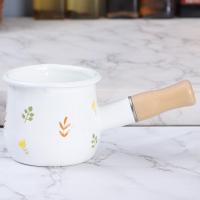 ราคา Ouli Jia หม้อนมแบบด้ามเดี่ยวปากคู่ขนาดมินิ10ซม เคลือบหม้อเนยเคลือบด้ามเดี่ยวหม้อเสริมอาหารสำหรับเด็กใช้ในบ้าน (20014048146)