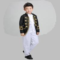 ราคา ชุดเจ้าชายฮาโลวีนชุดออกงานสุภาพบุรุษเด็กผู้ชายสไตล์พระราชวังยุโรปชุดแสดงเครื่องดนตรีชุดนักร้องประสานเสียงชุดการแสดงแซกโซโฟน (21092836674)