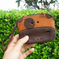 ราคา กระเป๋าสตางค์ใบยาวรูปวัวน่ารัก กระเป๋าตังค์หนังแท้ใบเล็กพกพาสะดวก สำหรับใส่เหรียญ แบงค์ บัตร ใช้ได้ทั้งผู้หญิง ผู้ชาย ทนทาน (16247842029)