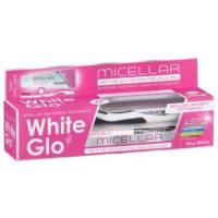 ราคา White Glo ยาสีฟัน ขจัดคราบชาและกาแฟ ยาสีฟันขาว พร้อมแปรงสีฟัน Toothpaste Brush Coffee Tea 150g (19389093480)