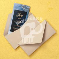 ราคา ซองเบอร์ ยุโรป 4x9 นิ้ว สีพาสเทล ซองการ์ดแต่งงาน 50ชอง 1แพค Envelope (10230639855)