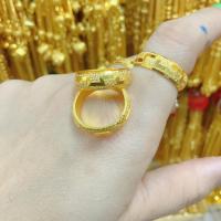 ราคา แหวนทอง 2สลึง 1บาท ทองชุบเศษทองเยาวราช เหมือนแท้ (17215465014)