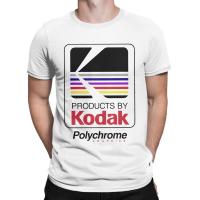 ราคา ผลิตภัณฑ์โดย Kodak Polychrome เสื้อยืดผู้ชาย Vintage Tees ฝ้ายรอบคอสั้นแขนเสื้อ T เสื้อ Tops (17294899932)