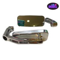 ราคา กระจกแต่ง ตัดแสง ทรงเหลี่ยมBSC งานอลูมิเนียมพร้อมน้อต กระจกย่อ กระจกขาสั้น กระจกตัดแสง (11361605486)