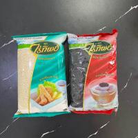 ราคา งาดำ งาขาว ไร่ทิพย์ 500 กรัม White Sesame Black Sesame 500 g (20487571385)